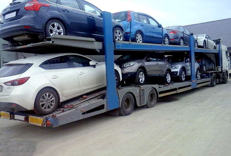 Перевозка автомобиля Nissan Tiida / 2009 г