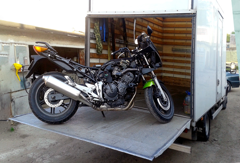 Перевозка мотоцикла из Читы в Краснодар